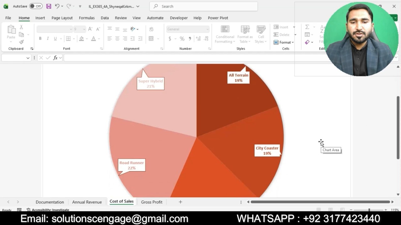 Illustrated Excel 365 Module 4 SAM Project A | Road Runner Cycling