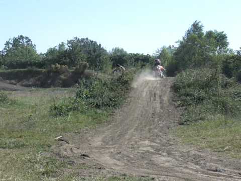 5 year old ethan's dirt bike video at the track