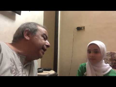 ندا بسيونى مع د طه عبد الوهاب وتدريب على مقام الكرد ومن اول لحظة اجادت ماشاء الله