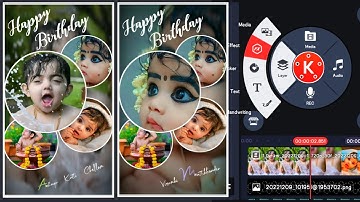 Birthday🎂 Status Video Editing in Kinemaster Tamil ⚡ | Kinemaster Video Editing | #kinemaster