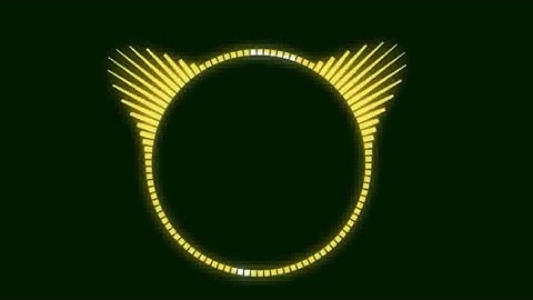 Audio Spectrum Visualizer Green Screen HD 2018 | Audio Visualizer with Round Bars