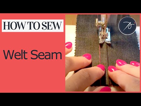 Comment coudre un Welt Seam