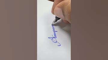Anupama name #handwriting #calligraphy #shortvideo #cursivewriting
