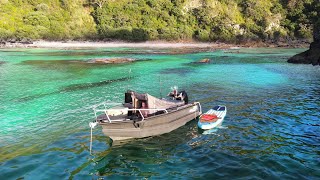 SOLO CAMPING on my Boat - Eating what I catch (BIG FISH CAUGHT)