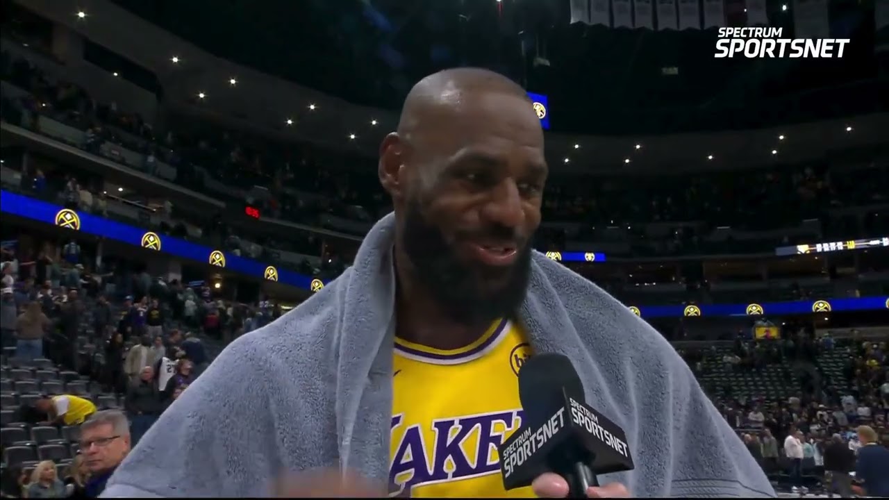 LeBron James Post Game Interview | LAKERS at Nuggets | January 20, 2026