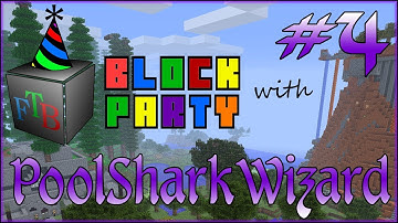 Feed The Beast - Block Party Style - Ep # 4 - Macerator, Jetpack, and Logging Turtle Program! (HD)