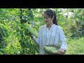 Bitter Gourd Recipe / Fry Eggs With Bitter Gourd Recipe / Prepare By Countryside Life TV.