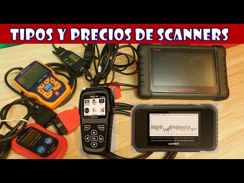 Tipos y precios de Scanners Automotrices basicos