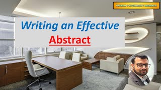 Writing an Effective Abstract