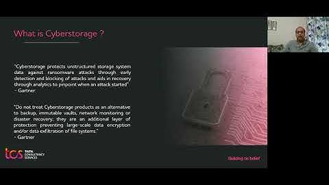 SDC India 2022: Cyberstorage - A Security First Storage Approach