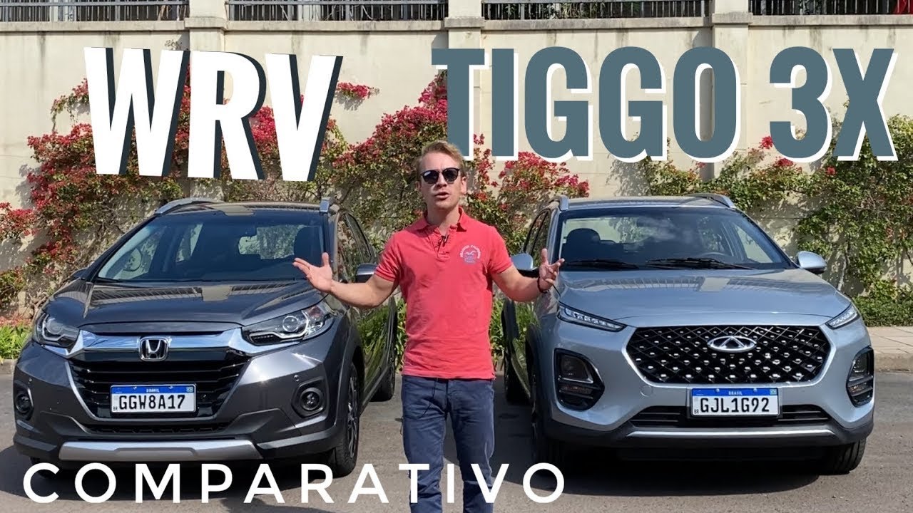 HONDA WRV vs TIGGO 3X: Comparativo de SUV's de R$ 100 mil