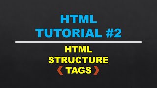 Structure Tags in HTML