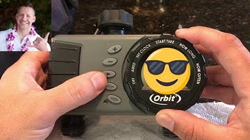 How to program new ORBIT sprinkler timer part 2.
