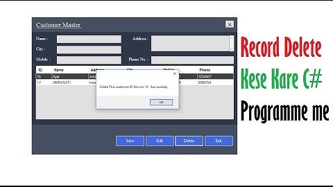 Medical Store Management System Part 3 ( Hindi / Urdu ) Csharp Visual Studio 2012 Free Source Code