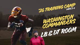 LB and DT Room Training Camp Days 3 to 6