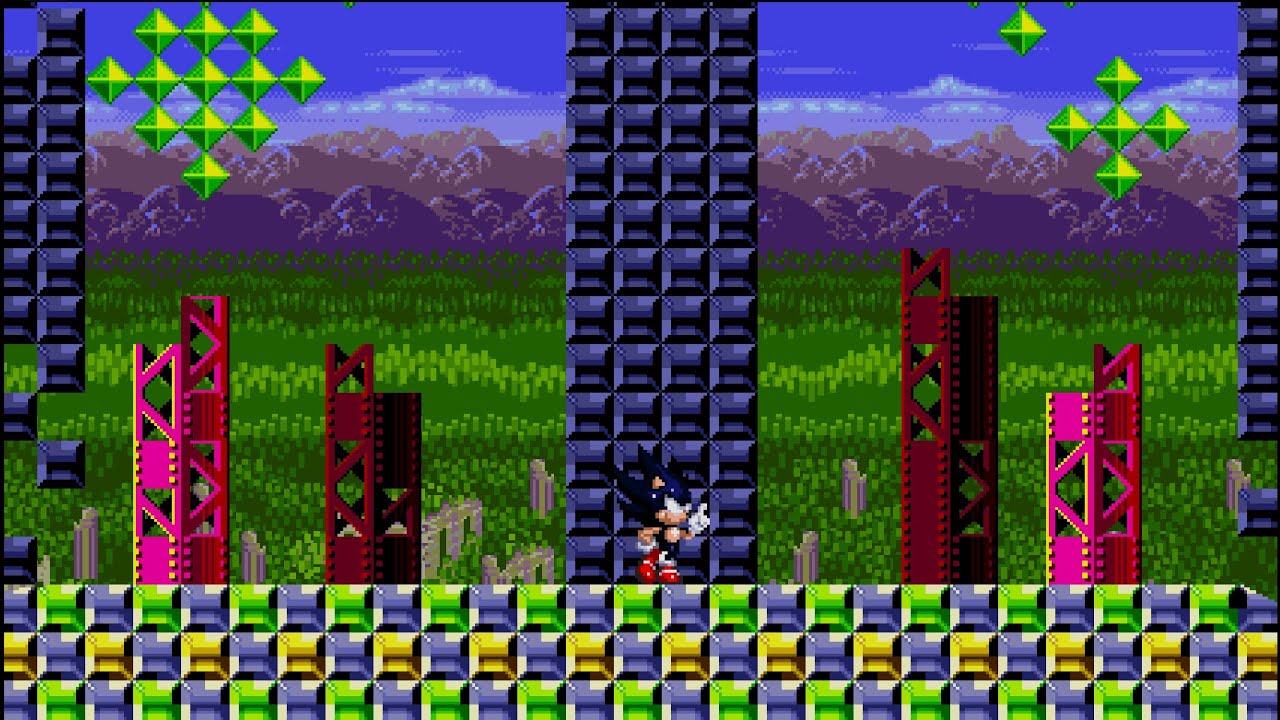 Castle Garden Zone - Classic Sonic Simulator Custom Level (100 SUB SPECIAL)