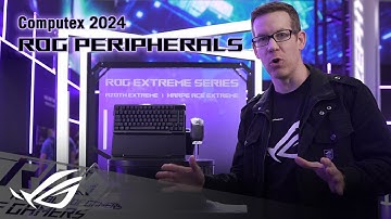 Checking out the ROG peripherals - Computex 2024 | ROG