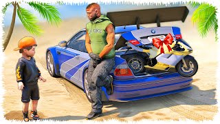 Джонни баласына кішкентай мотоцикл сыйлады 🏍️ (GTA V)