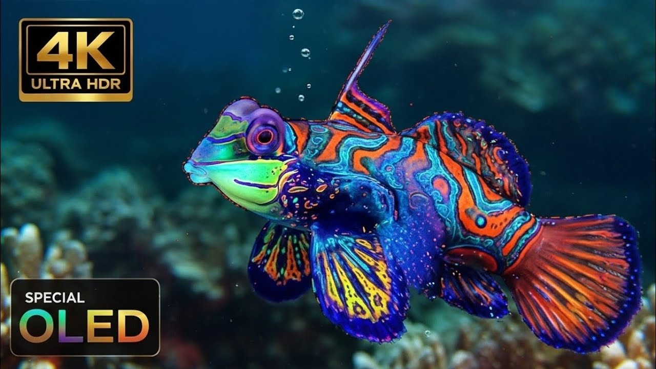 World’s Most Beautiful Underwater Fish Scenes | 16K Ultra HDR Cinematic ...