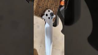 Forging a Butterfly Knife from a Rusted Spring | ASMR Metalwork