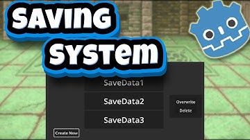 Saving & Loading System (with Overwrite & Delete) in Godot 4