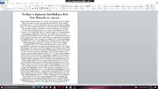 Celebrity Today's famous birthdays list of celebrities on March 11, 2022. Net Worth