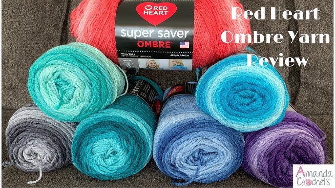 Red Heart Unforgettable Yarn Review - CraftEaze
