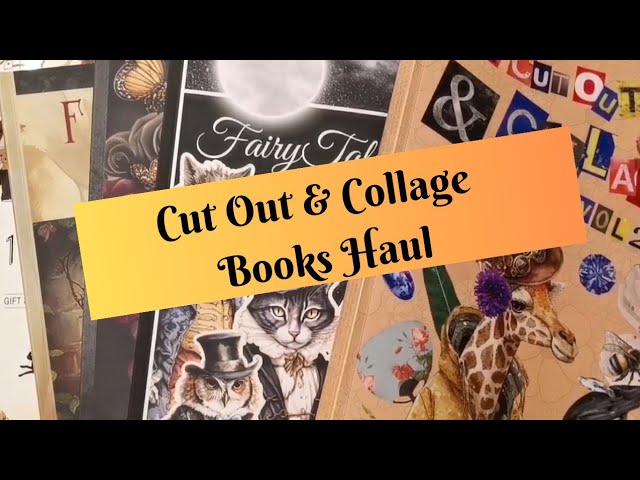 📖FINALLY! Collage BOOK - The Cut Out & Collage Book Vintage