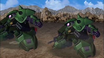 SD Gundam G-Generation Spirits - Hizack All Animations