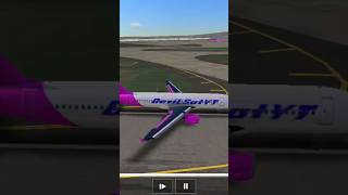 Air Canada Crosswind Landing #shorts #viral #shortvideo