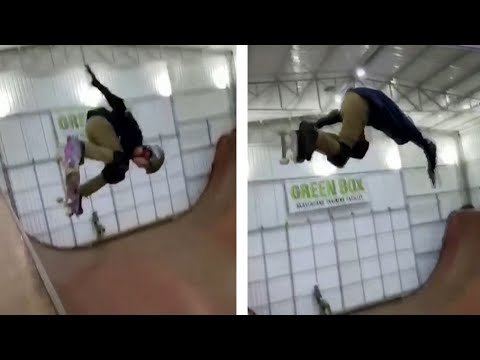 World's first skateboarding 1080 turn landed by 11-year-old
