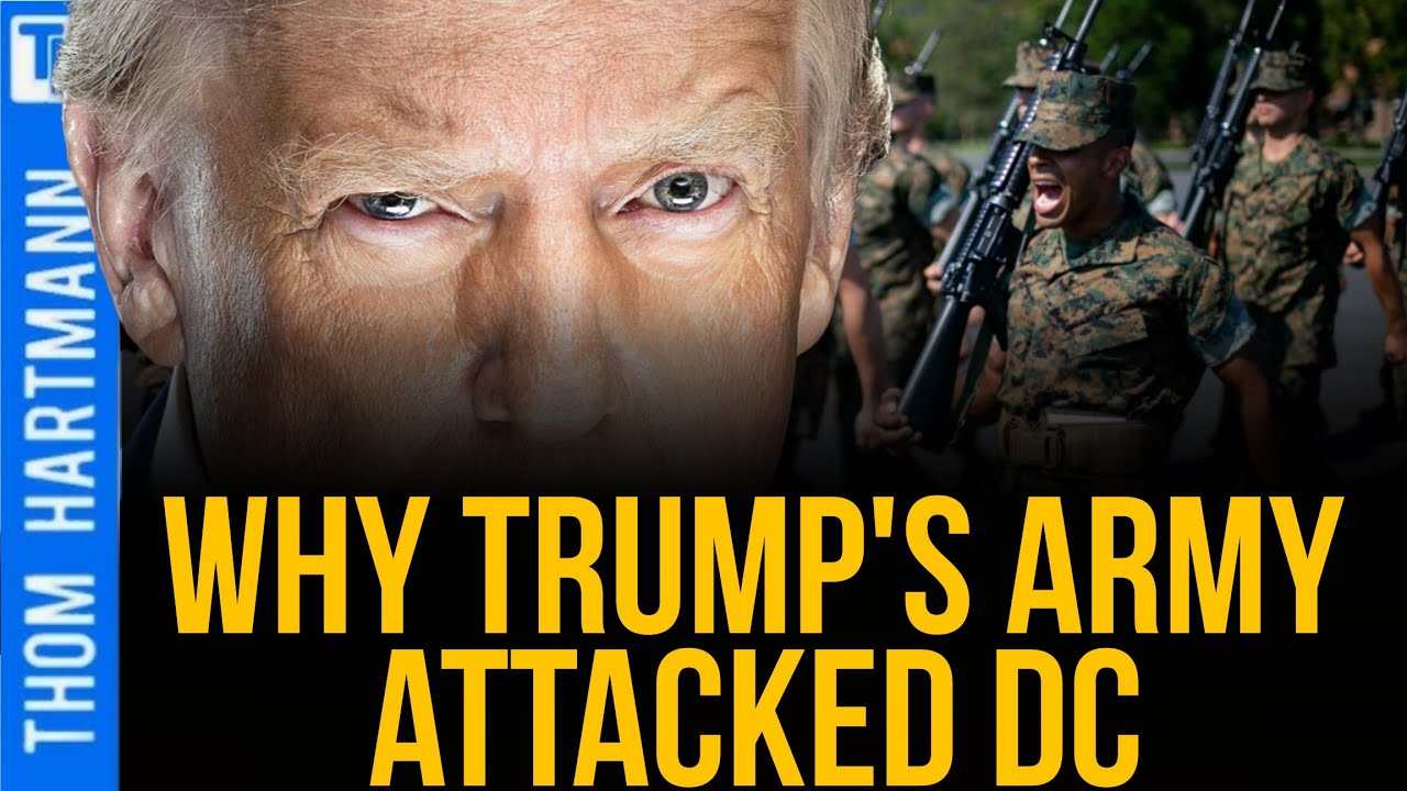 Real Reason Behind Trump's Military Take Over Should SCARE You w/Kymone Freeman