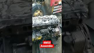 4m50 Asemble 4m50 Engine Canter Assemble Part 1