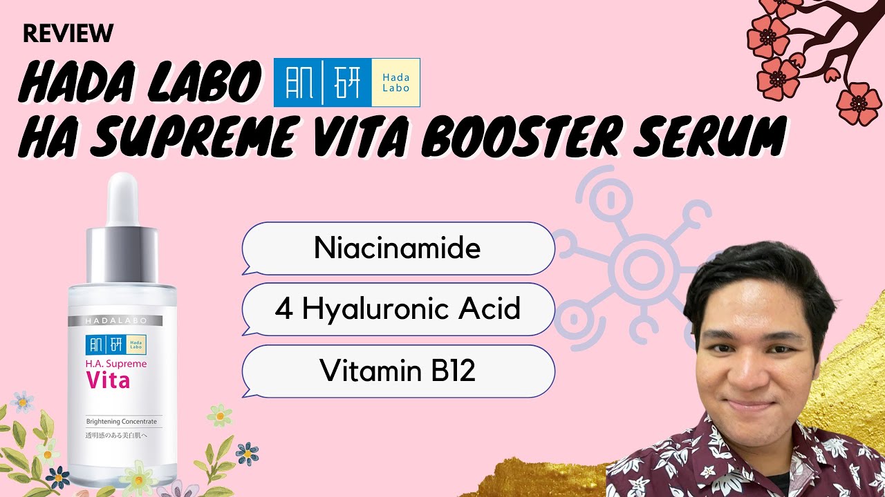 SERUM BARU YANG NEXT LEVEL !  |  HADA LABO VITA BOOSTER SERUM