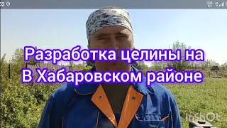 разработка целины в Хабаровском районе.