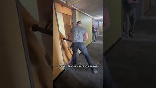 How SWAT Teams Break Doors in Seconds  #urbancombat #defencetech