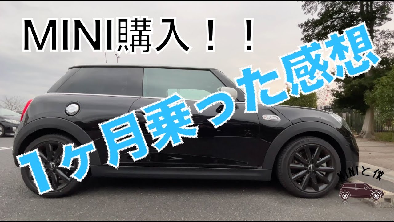 新車購入】MINIを購入して1ヶ月経ったのでレビューします！！ - YouTube