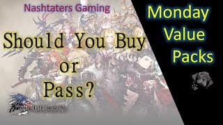 Monday News and Pack Reviews, Are These Worth Your Money? War of the Visions WoTV FFBE