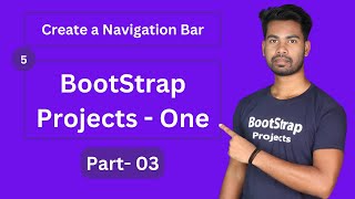 how to create navigation bar in bootstrap or how to create a website using bootstrap