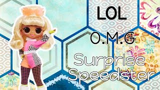 Lol Omg Lights Speedster Doll Review ( Black Light Surprise to come)