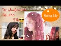 Tự nhuộm tóc tại nhà, Không tẩy vẫn đẹp | DYE HAIR AT HOME | Dứa1101