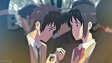 AMV typography |your name/song- Alan walker:unity