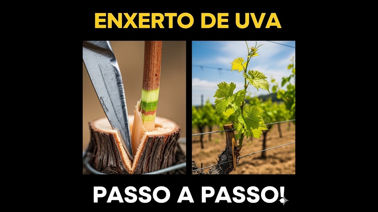 Como Fazer Enxertia de Uva Passo a Passo: Guia Completo com Sergio Semerdjian