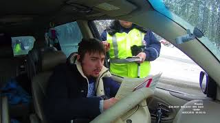 ДПС Егорьевское шоссе Инспектор стебется над законодательством