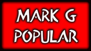 Mark G  Popular prod Soopa