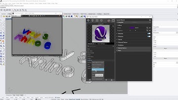Vray lesson 3 for Rhino 6 leson 3  Adding transparency to Basic Materials