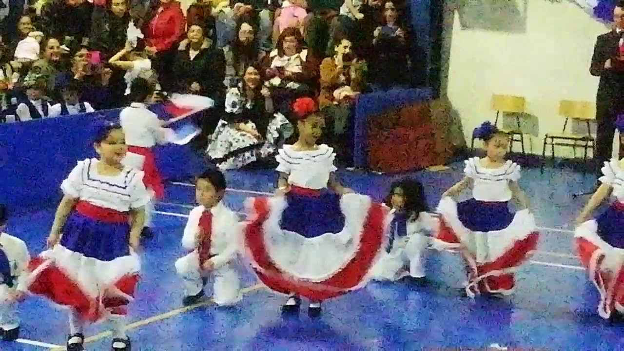 Baile del colegio café en el campo