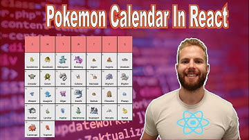 Pokemon Calendar in React
