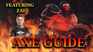 How To Play Axe - 7.32c Basic Axe Guide
