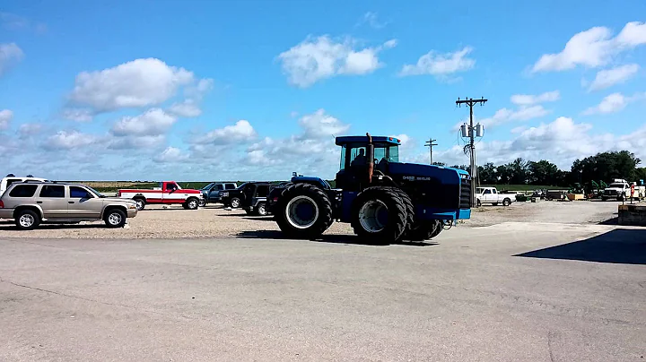 Big Iron Online Auctions 9-23-15 New Holland 9482 4WD Tractor